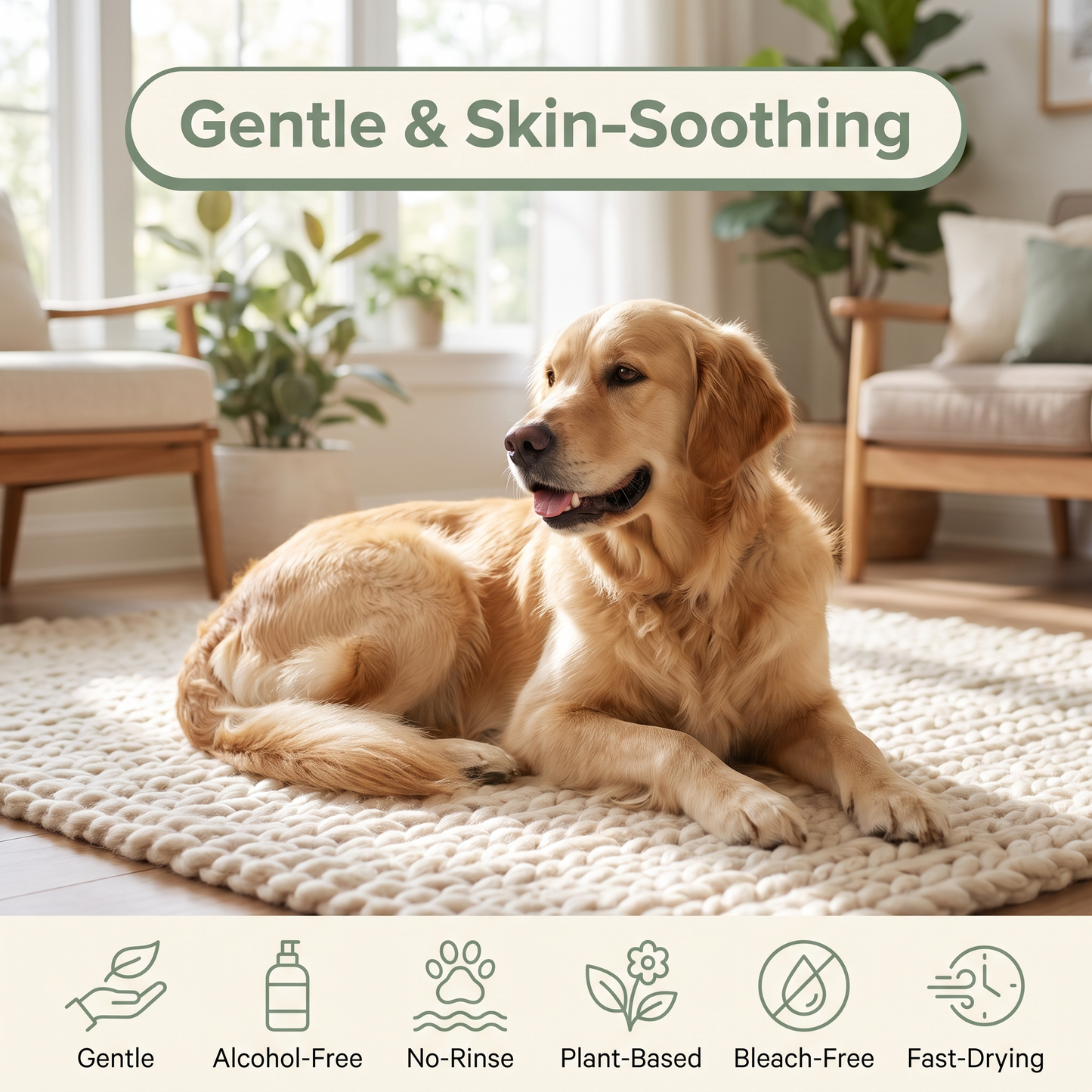 PawsomeCity Deodorizing Pet Glove Wipes – No-Rinse Grooming for Dogs & Cats (4-Pack)